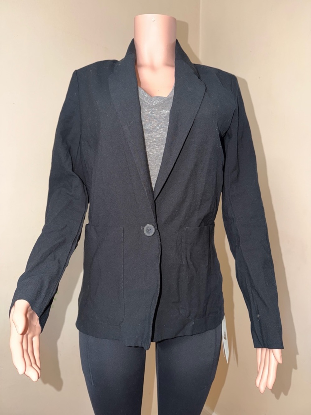 a new day Black Single-Button Women's Blazer